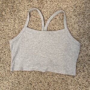 Women’s Grey Pac-Cares Cropped Tank